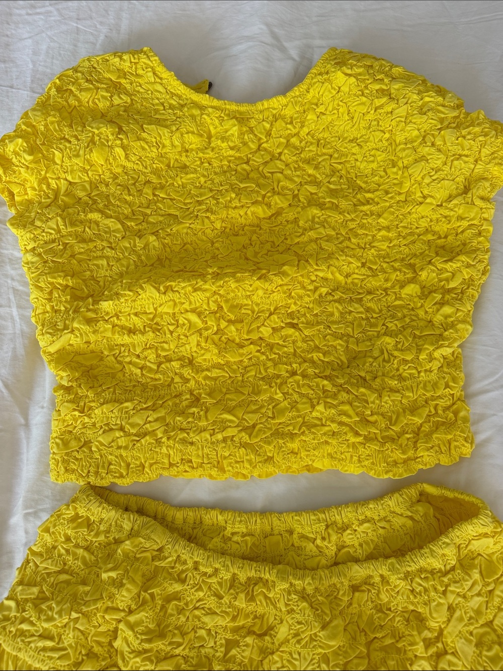 Free people Yellow Women’s Two-Piece Crop Top & Full Skirt- The Carino Set - Picture 6 of 8